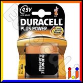 Duracell Plus Alcaline Piatta 4,5V - Blister 1 Batteria