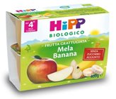 HiPP Biologico  Frutta Grattugiata Mela Banana 4x100g