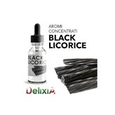 Black Licorice Delixia Aroma Concentrato 10ml Liquirizia Nera