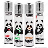 Clipper Large Fantasia Pandas - 4 Accendini