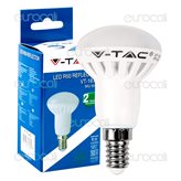 V-Tac VT-1876 Lampadina LED E14 6W Bulb Reflector R50 - Colore : Bianco Freddo