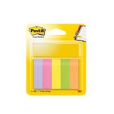 Post-it® Notes Markers 15x50 mm giallo, arancio, rosa neon, rosa, verde 670-5 (conf.5)