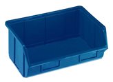 Contenitore porta minuterie in plastica impilabili 34,4x25x12,9 - Colore : blu, Set da : 12