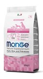 Monge cane adult all breeds maiale riso e patate 2,5 kg