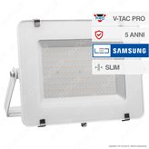 V-Tac PRO VT-200 Faro LED SMD 200W Ultrasottile Chip Samsung da Esterno Colore Bianco - SKU 420 / 421 - Colore : Bianco Naturale
