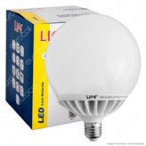 Life Serie GL Lampadina LED E27 24W Globo G145 - Colore : Bianco Caldo