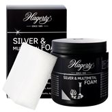 Hagerty Silver & Multimetal Foam Crema Pulente per Argenteria Peltro Stagno e Acciaio Inox - Barattolo da 185ml