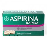 ASPIRINA%RAP 10CPR MAST 500MG