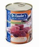 Dr. Clauder's Tacchino e Riso Selected Meat umido cane - Formato : 800g