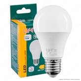 Life Lampadina LED E27 9.5W Bulb A60 Goccia SMD - mod. 39.920304C30 / 39.920304N40 / 39.920304F65 - Colore : Bianco Naturale