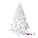 Albero di Natale ABETE Bianco 240cm