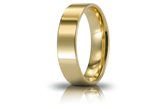Fede Nuziale Unoaerre Cerchi di Luce 5 mm Oro Giallo - Misura anello : 14