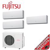 Fujitsu Climatizzatore ASYG09LUCA +ASYG09LUCA +ASYG12LUCA +AOYG18LAT3 Trial Split Serie LU 9+9+12 Btu