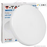 V-Tac VT-8418 Plafoniera LED 18W Changing Color 3in1 Forma Circolare Copertura Opaca - SKU 7605