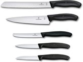 Victorinox set 5 coltelli da cucina nero qualità extra