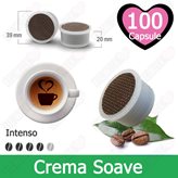 100 Capsule Caffè Crema Soave Tre Venezie - Compatibili Lavazza Espresso Point