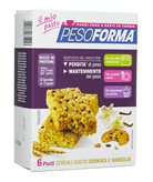 PesoForma Barrette cereali gusto cookies e vaniglia 12 pezzi
