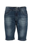 Sky T-Shirt Bermuda jeans stone washed cinque tasche - 54 / Blu