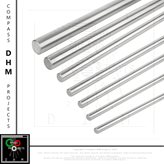 Senza marca Albero tondo D Ø 8 10 12 mm acciaio inox AISI 304 barra liscia guida 1 m 3D CNC