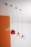 Cangini & Tucci Sfera 933.1L lampada moderna a sospensione - Vetro : Decorato