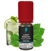 Lizzy Rascal T-Juice Liquido Pronto 10ml Rum Lime Menta Ghiaccio - Nicotina : 3 mg/ml- ml : 10