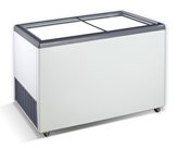 Congelatore a pozzetto con ante in vetro scorrevoli 165,4x64,4x89,5h cm 535 lt -18 -26°C