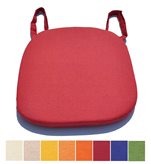 Panama cuscino coprisedia SAGOMATO - Colore / Disegno : AMBRA