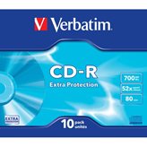 Verbatim CD Verbatim  - CD-R - 700 Mb - 52x - Extra Protection - Slim case - 43415 (conf.10)