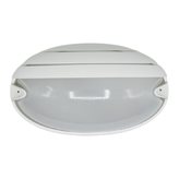 Lampe plafonnier Prisma CHIP ovale avec culot E27 Blanc IP55 005706