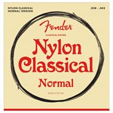 FENDER Classical Nylon Strings 100 Clear/Silver -  Muta corde per chitarra classica tensione normale