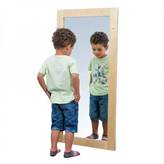 Specchio alto 138x80 con cornice in legno