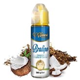 Bradipo Cyber Flavour Liquido Shot 20ml Tabacco Latte Cocco