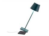 ZAFFERANO S.R.L. Poldina pro lampada da tavolo ricaricabile di zafferano - verde scuro