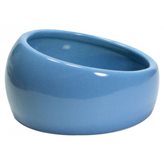Ciotola in Ceramica Anti Ribaltamento Azzurra - 120 ml