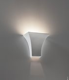 9010 2013 applique a parete in ceramica verniciabile - Attacco lampadine : G9