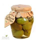 Große grüne Oliven Bella di Calabria 530 gr