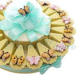 Torta Bomboniere Magnete Farfalle Mix Color New - ARTICOLO : Torta da 20 Pezzi