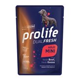 Prolife Adult Mini Manzo e Oca 100g umido cane dual fresh - Formato : 100g