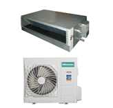 Climatizzatore Condizionatore Hisense Inverter Canalizzabile R32 24000 btu AUD71UX4RDH4 con Comando remoto e cablato A++/A+