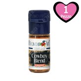 Cowboy Blend FlavourArt Liquido Pronto da 10 ml Aroma Tabacco e Miele - Nicotina : 9 mg/ml