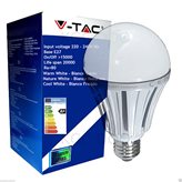Lampadina Led V-Tac E27 20 WATT = 110 WATT Bulb-Bianco Freddo 6000K