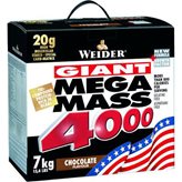 Weider Giant Mega Mass 4000 Chocolate 7000 grams - GAINER