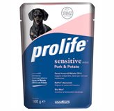 Prolife Dog GRAIN FREE Sensitive Adult Mini - Maiale e Patate 100g - Kit : Singola unità