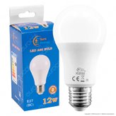 Sure Energy Lampadina LED E27 12W Bulb A60 - mod. T545 / T544 / T543 - Colore : Bianco Caldo