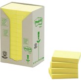 Post-it® Note in carta riciclata giallo 38x51 mm 653-1T (conf.24)