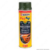 Macota Pelap Pellicola Spray Removibile - Pastello RAL Opaco Disponibile in 6 Colori - Colore : RAL 9005 - Nero Intenso