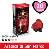 10 Capsule Arabica di San Marco Compatibili Nespresso - Caffè Tre Venezie