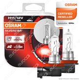 Osram Silverstar 2.0 55W - 2 Lampadine H11