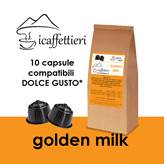 Golden Milk compatibili Sistema Nescafe Dolce Gusto