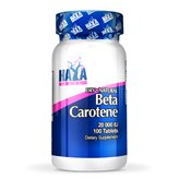 Haya Labs - Natural Beta Carotene 20,000 IU - 100 softgels - vitamina A